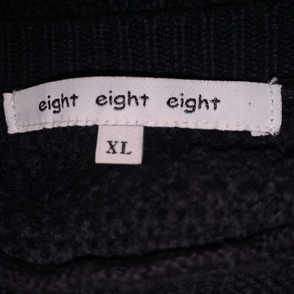 Eight Eight Eight Black Knit Top - Picture 2 of 4